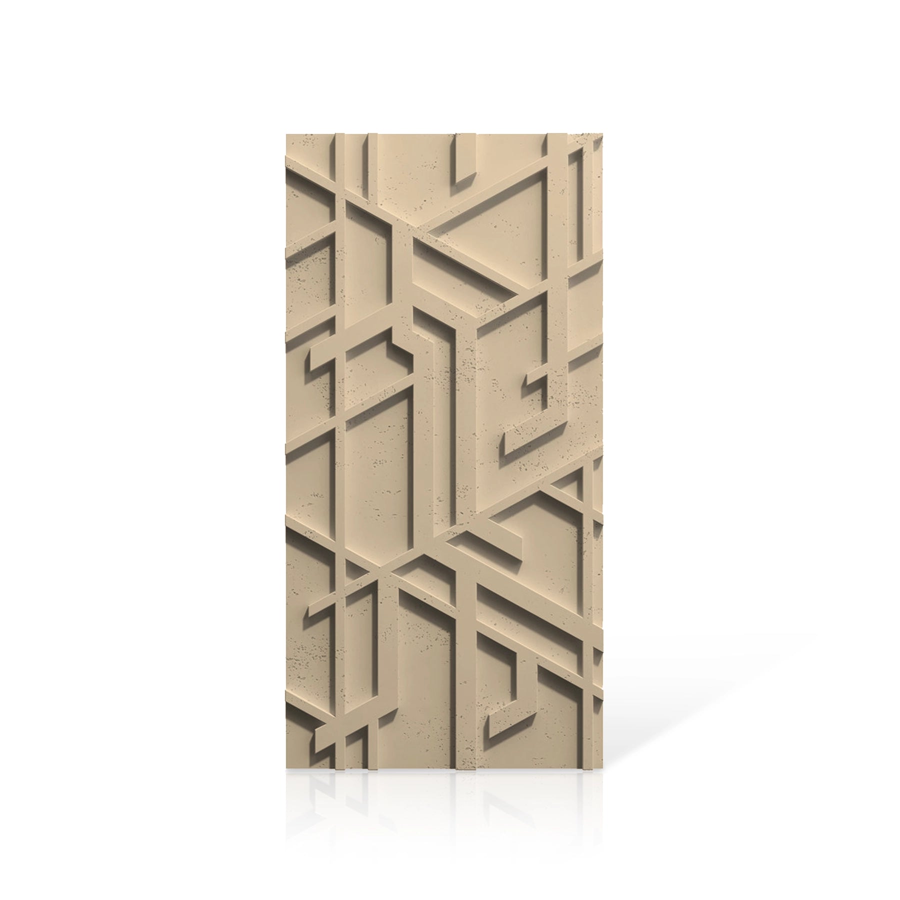 3D Concrete Wall Panels STELLAR colour swatch on white background DecorMania UK