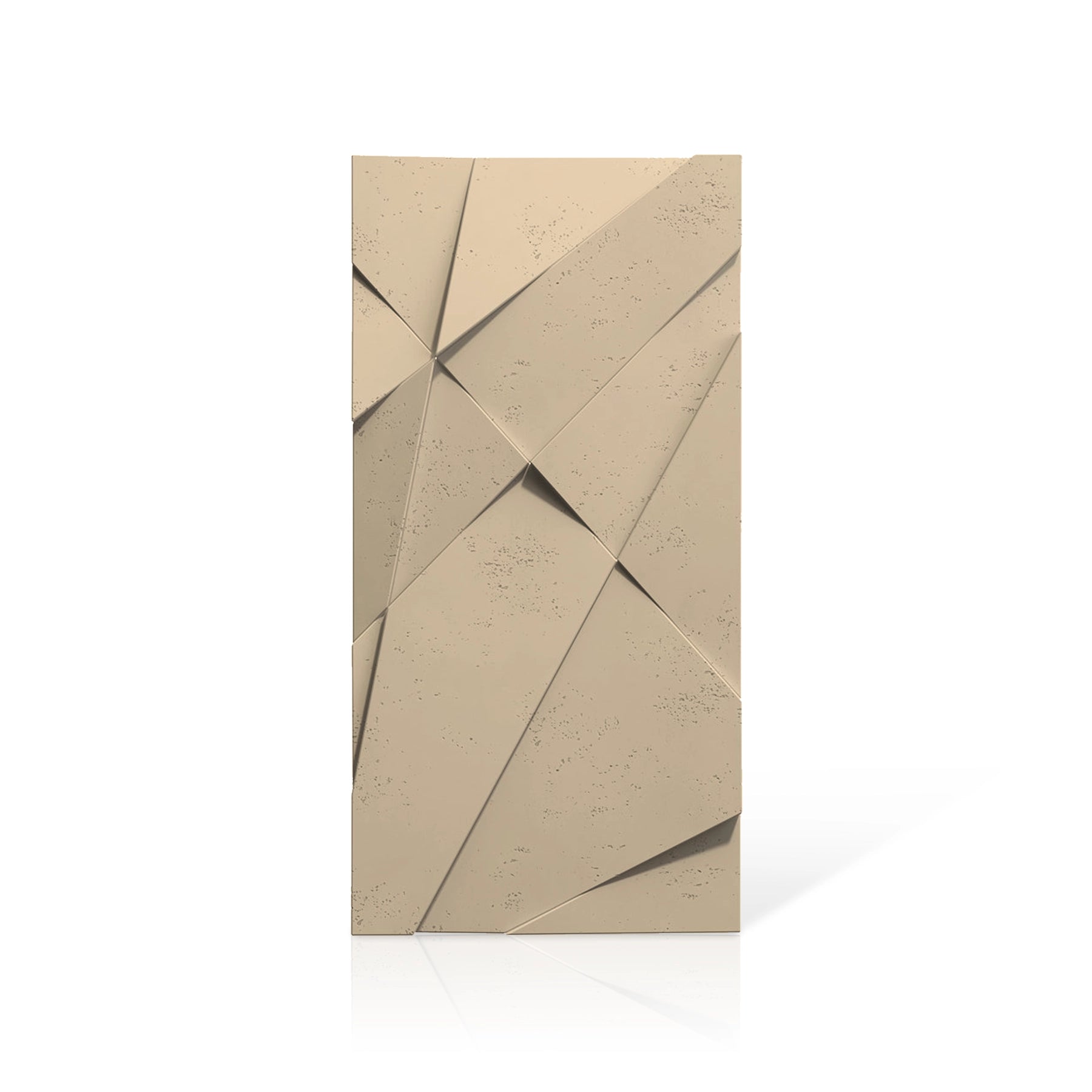 3D Concrete Wall Panels CRYSTAL colour swatch on white background DecorMania UK