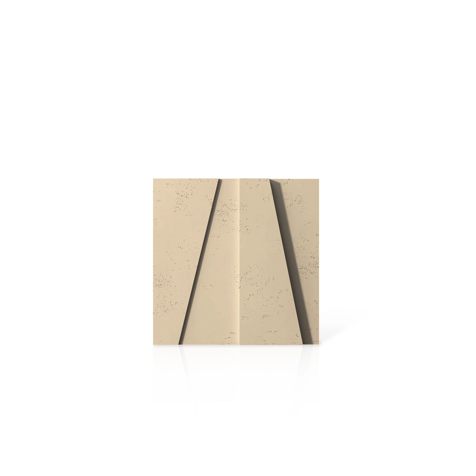 3D Concrete Wall Panels BOOKCASE colour swatch on white background DecorMania UK