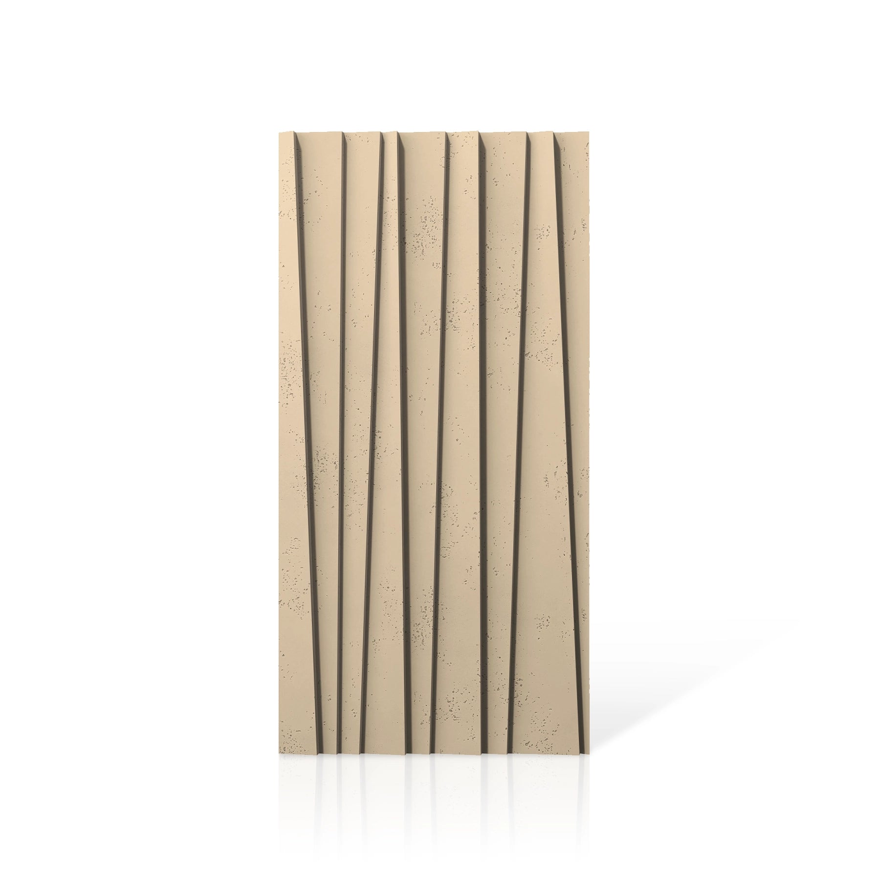 3D Concrete Wall Panels SHUTTERS colour swatch on white background DecorMania UK