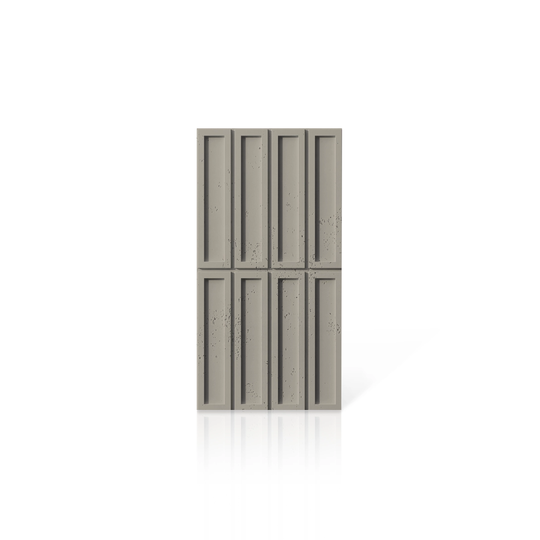 3D Concrete Wall Panels BLOCKS colour swatch on white background DecorMania UK