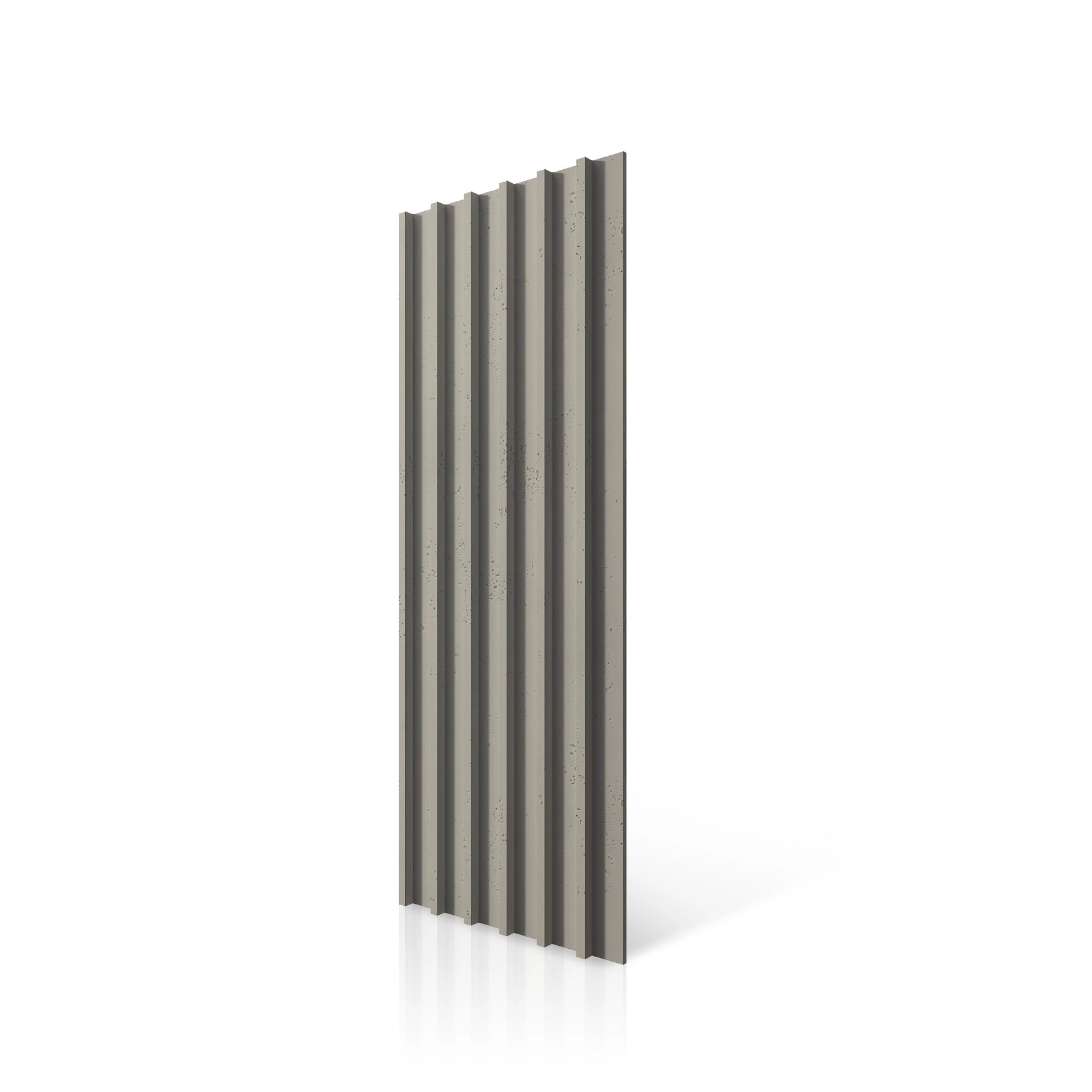 3D Concrete Wall Panels RIFT L colour swatch on white background DecorMania UK