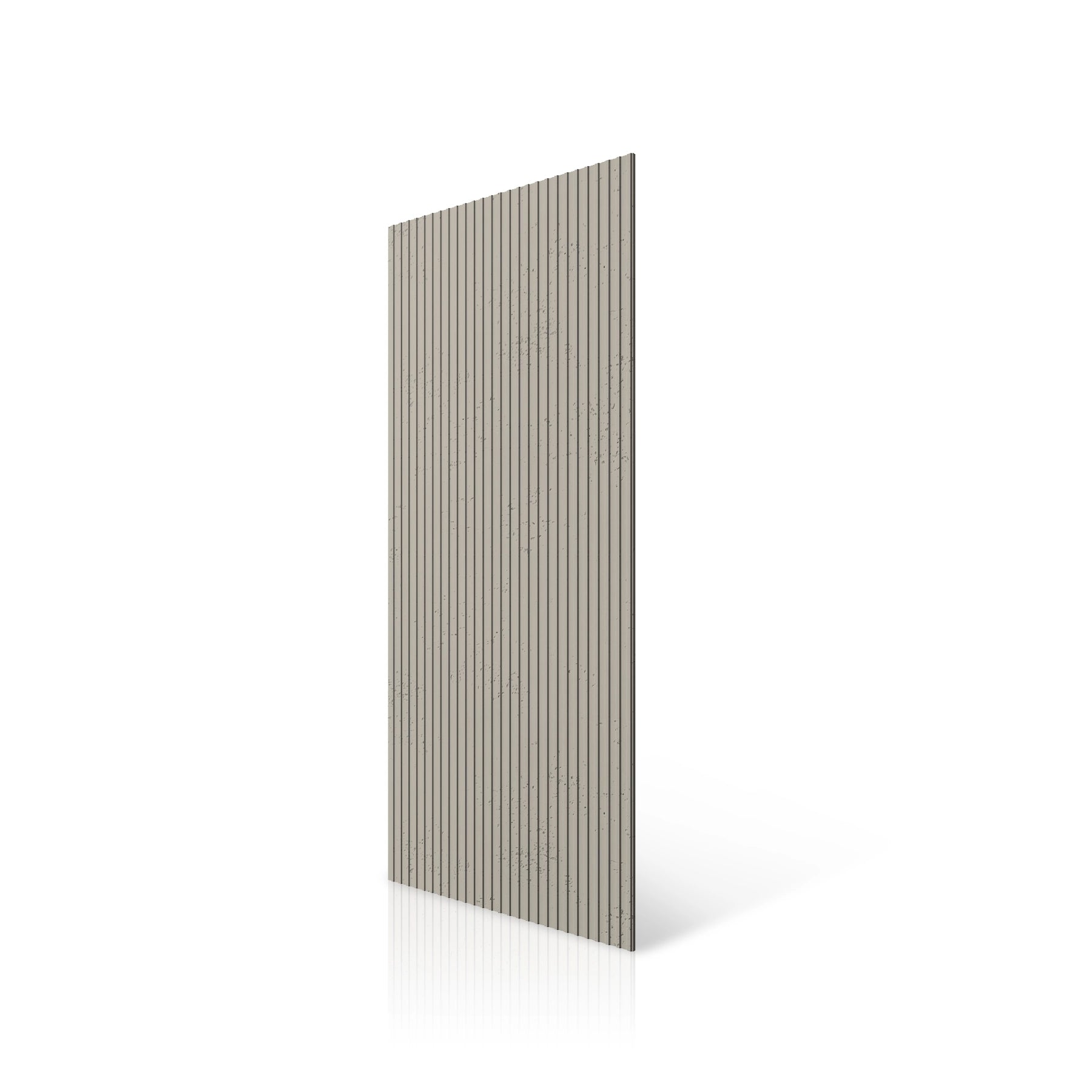 3D Concrete Wall Panels GROOVE colour swatch on white background DecorMania UK