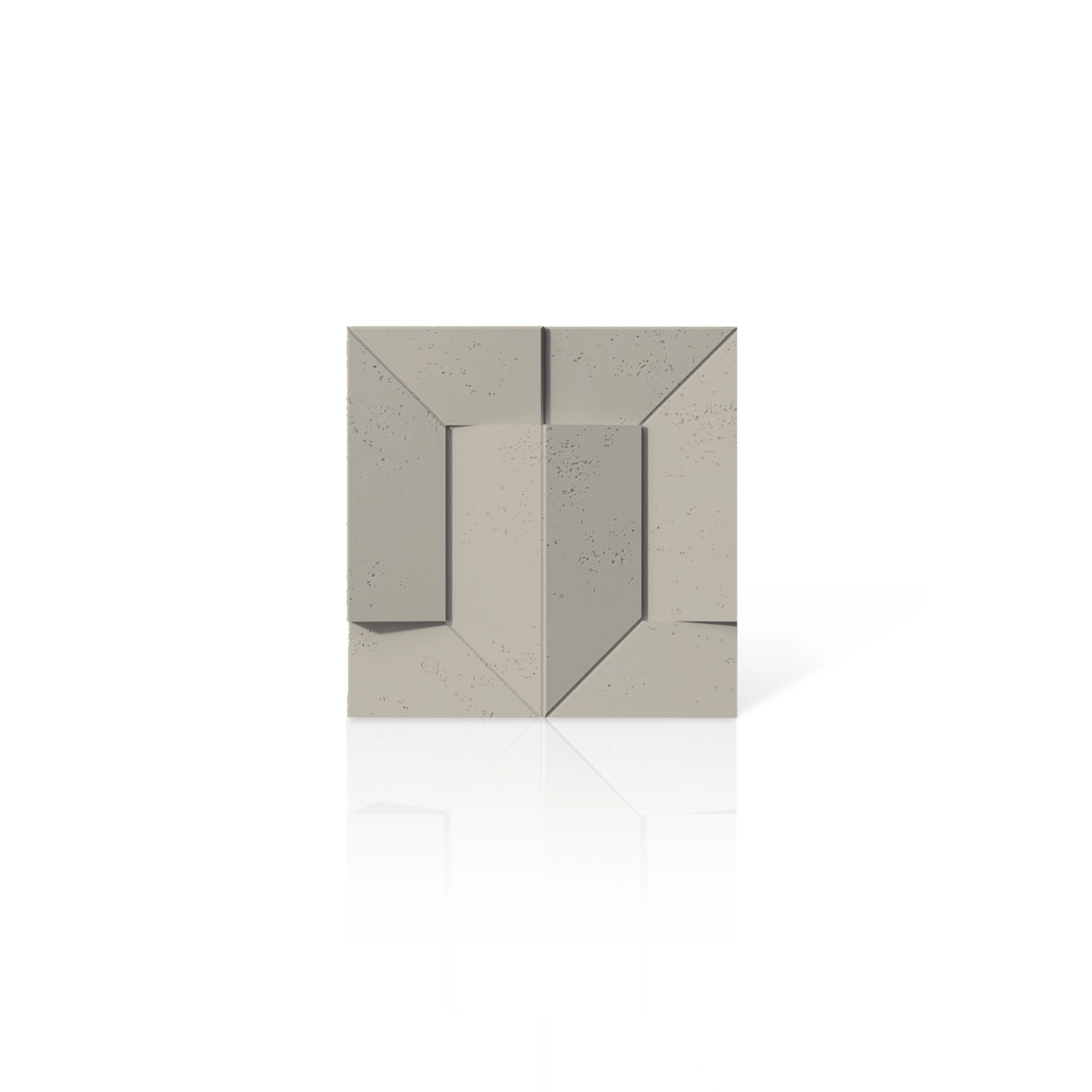 3D Concrete Wall Panels TRANSFORMER colour swatch on white background DecorMania UK