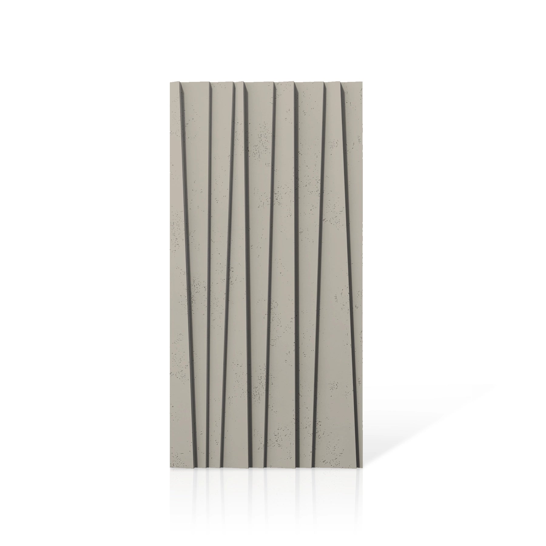 3D Concrete Wall Panels SHUTTERS colour swatch on white background DecorMania UK