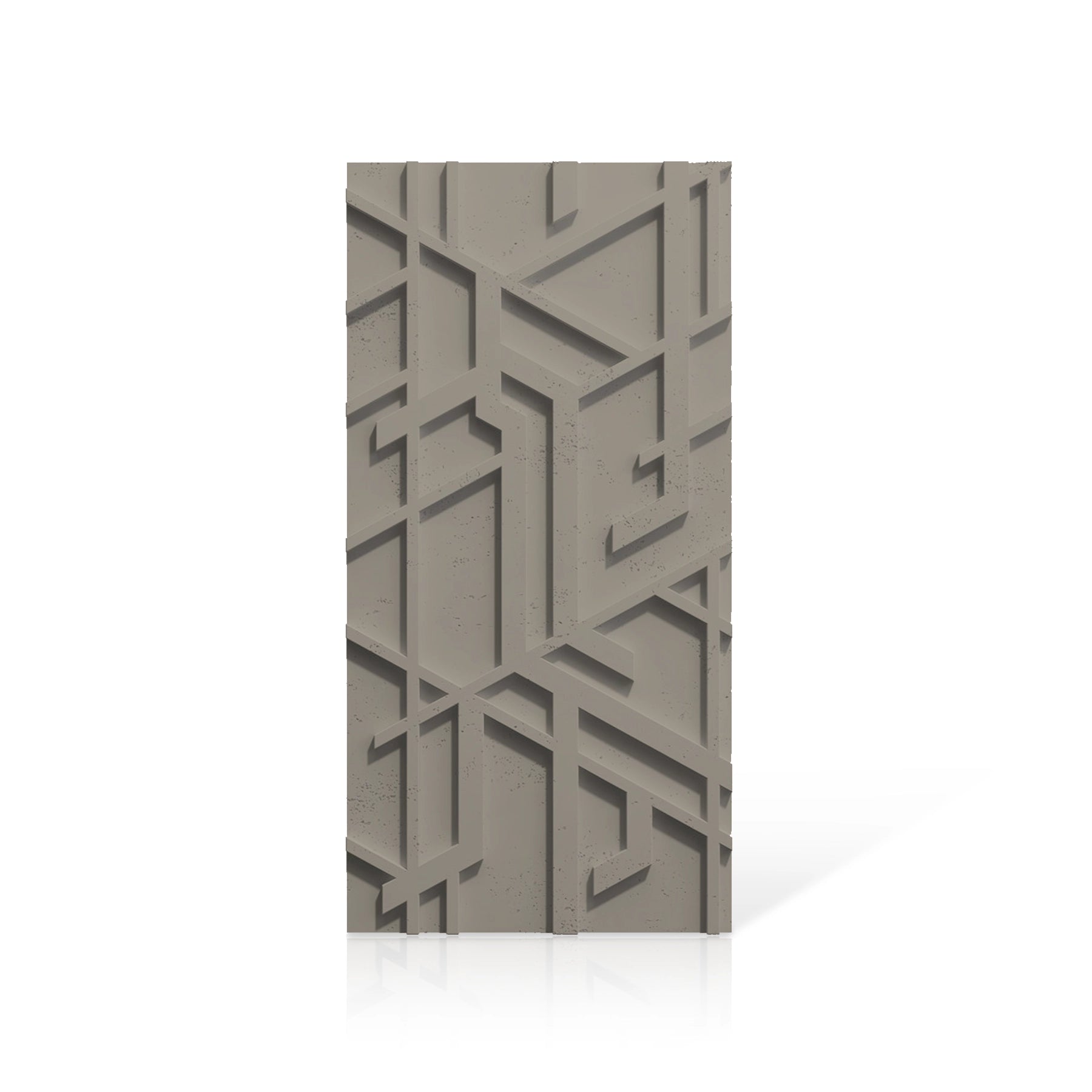 3D Concrete Wall Panels STELLAR colour swatch on white background DecorMania UK