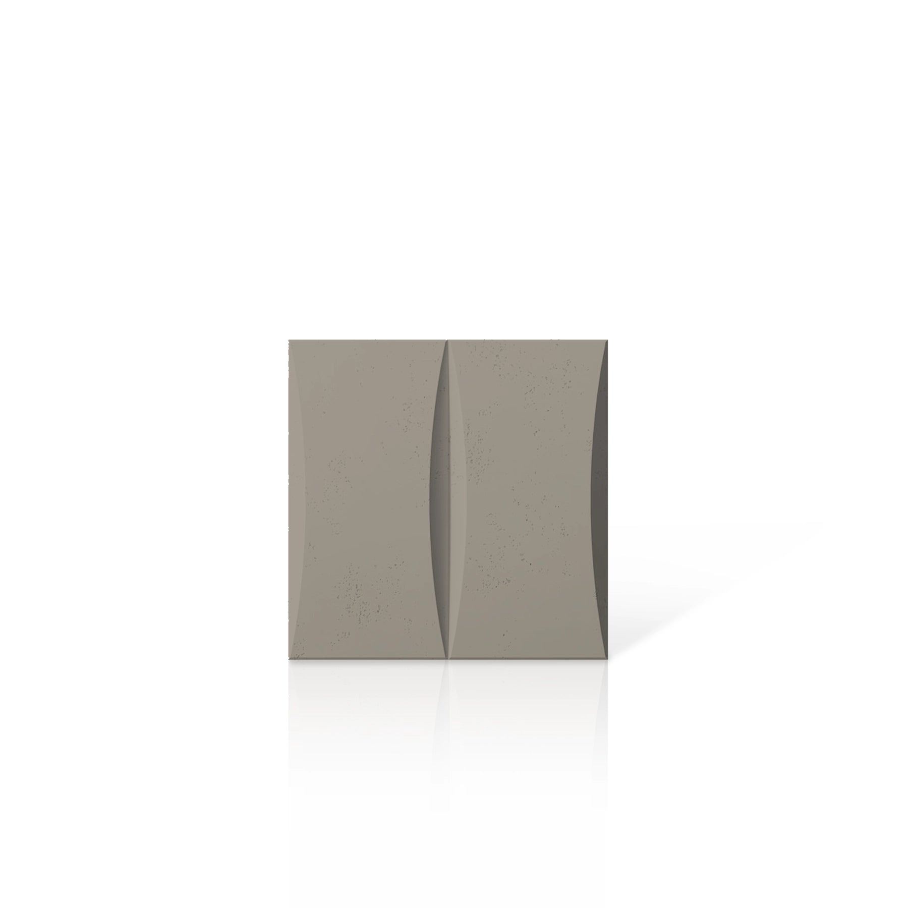 3D Concrete Wall Panels BLOCK colour swatch on white background DecorMania UK