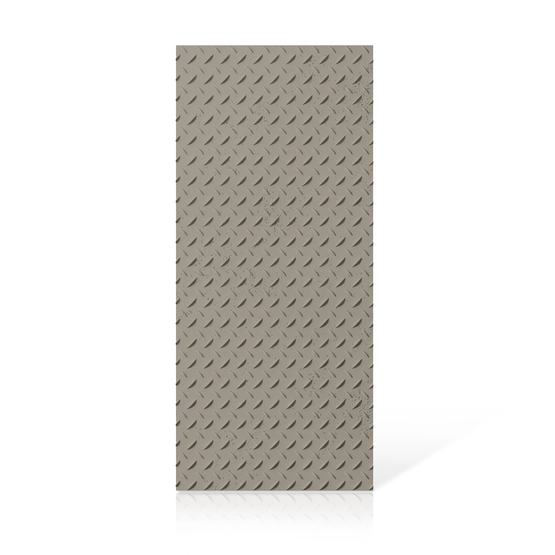 3D Concrete Wall Panels STEEL SHEET colour swatch on white background DecorMania UK