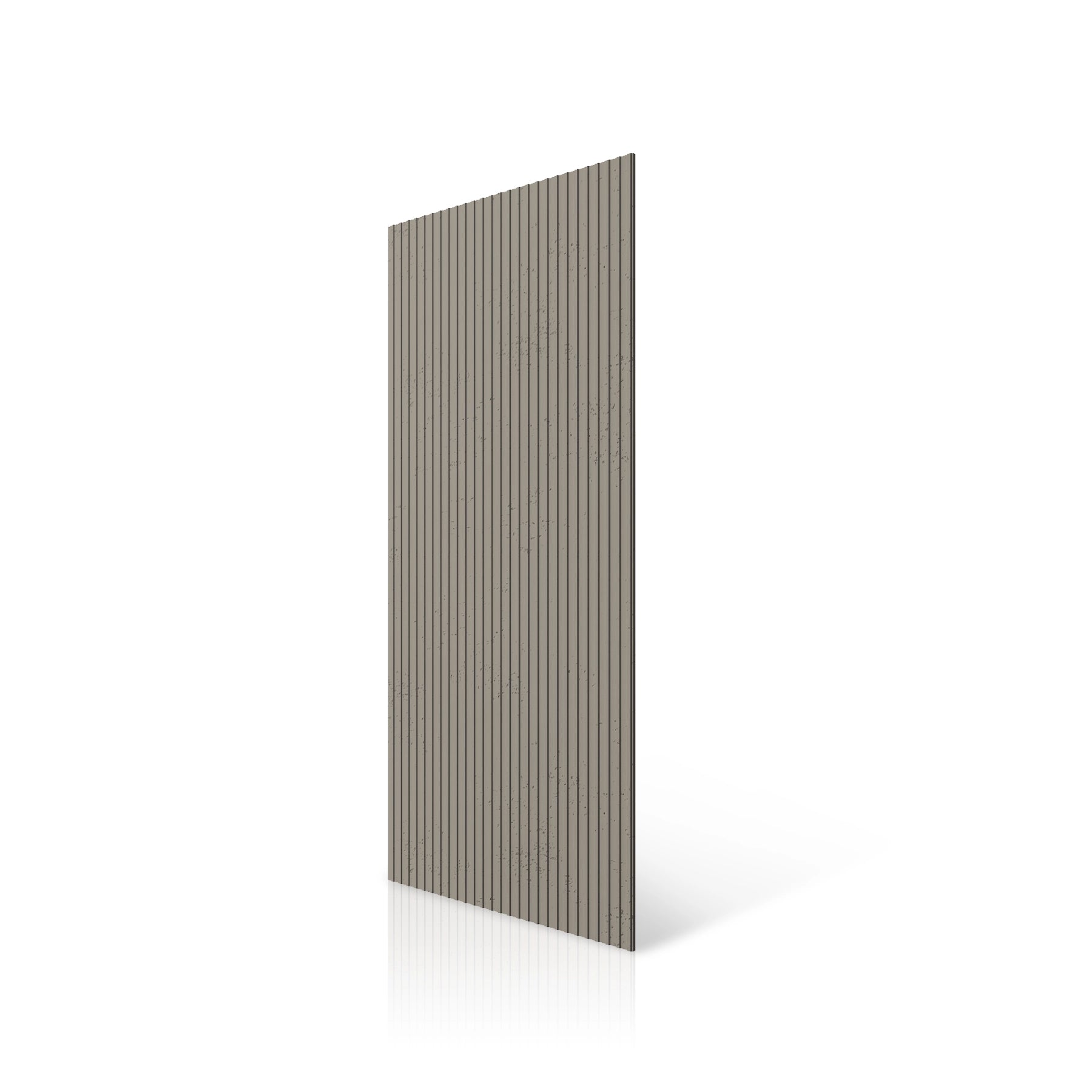 3D Concrete Wall Panels GROOVE colour swatch on white background DecorMania UK