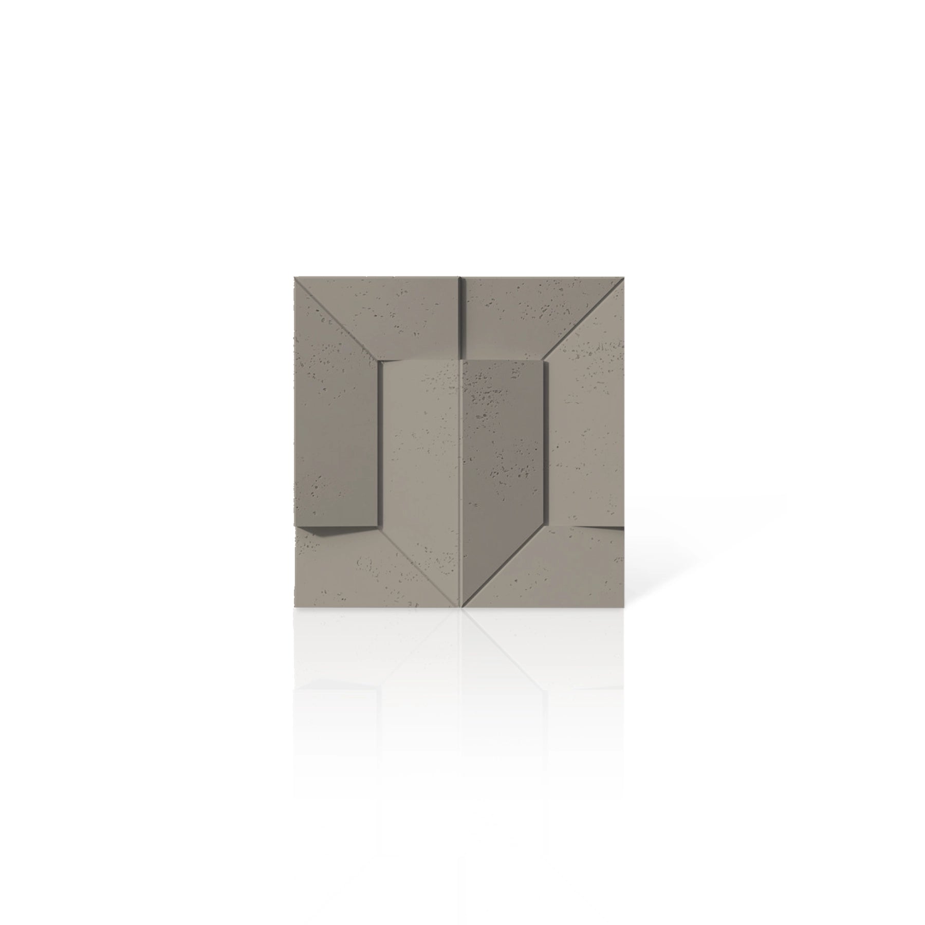 3D Concrete Wall Panels TRANSFORMER colour swatch on white background DecorMania UK