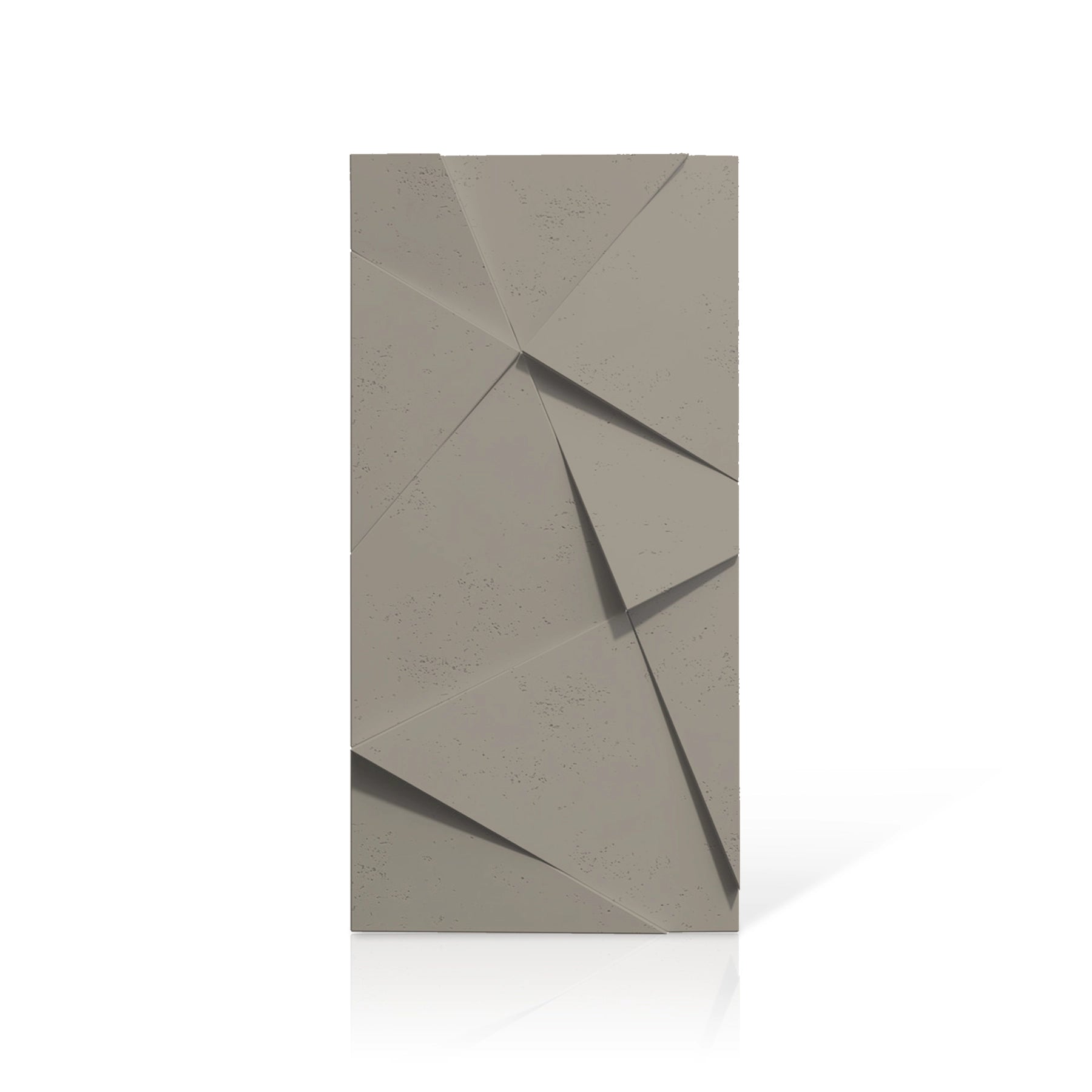 3D Concrete Wall Panels CRYSTAL colour swatch on white background DecorMania UK