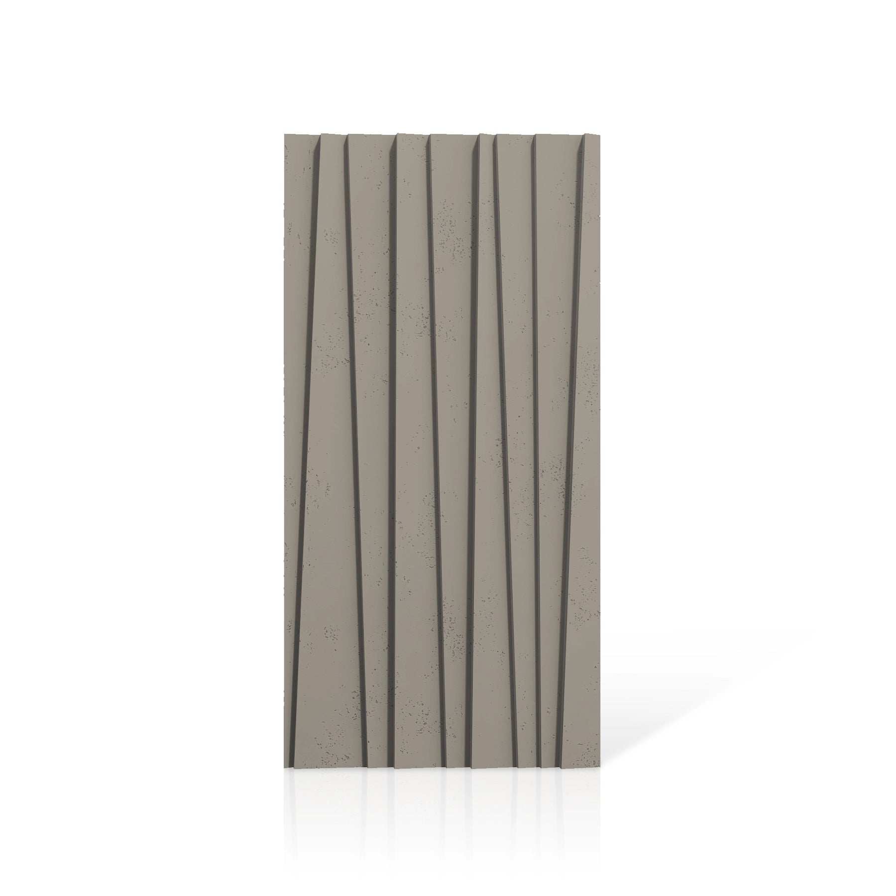 3D Concrete Wall Panels SHUTTERS colour swatch on white background DecorMania UK