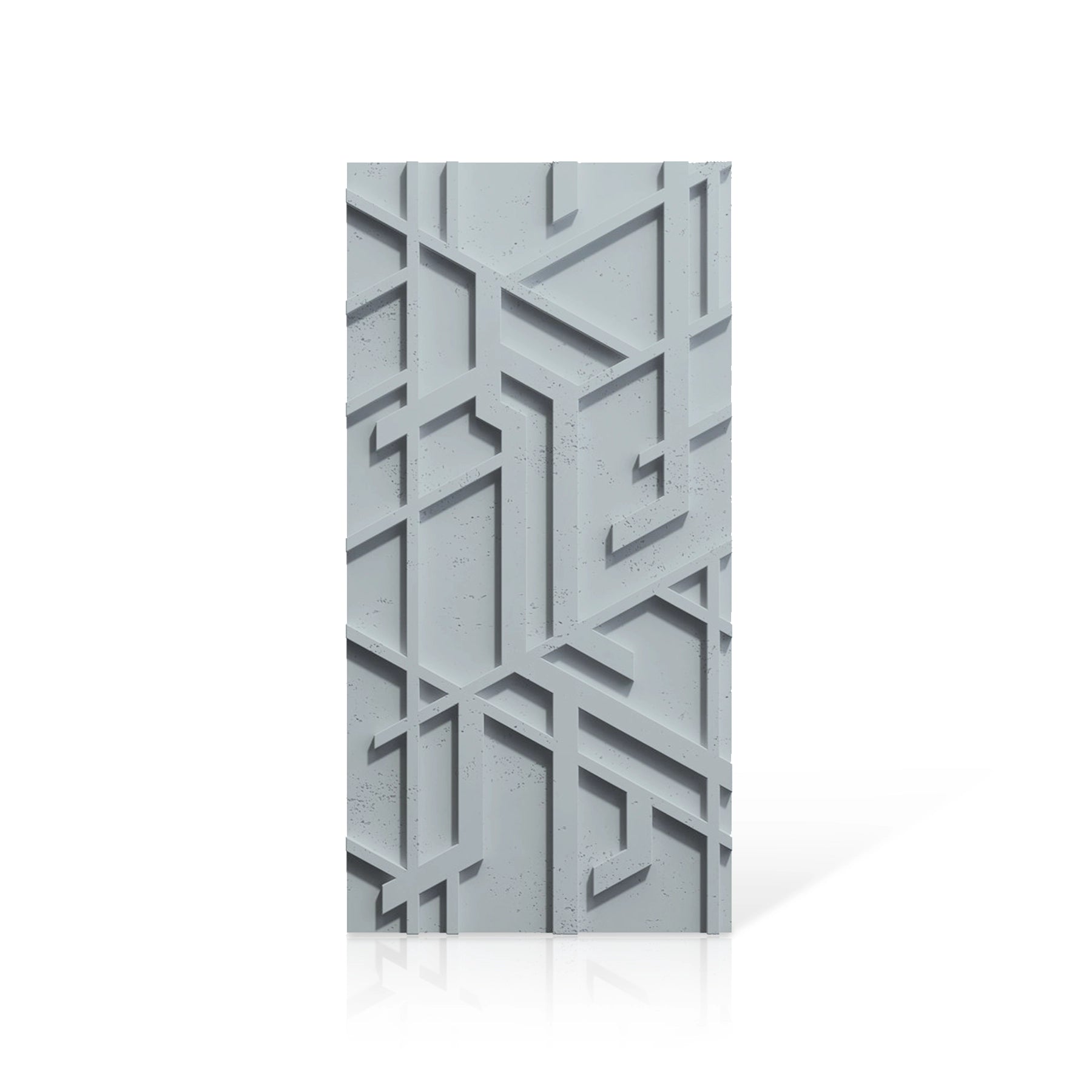 3D Concrete Wall Panels STELLAR colour swatch on white background DecorMania UK