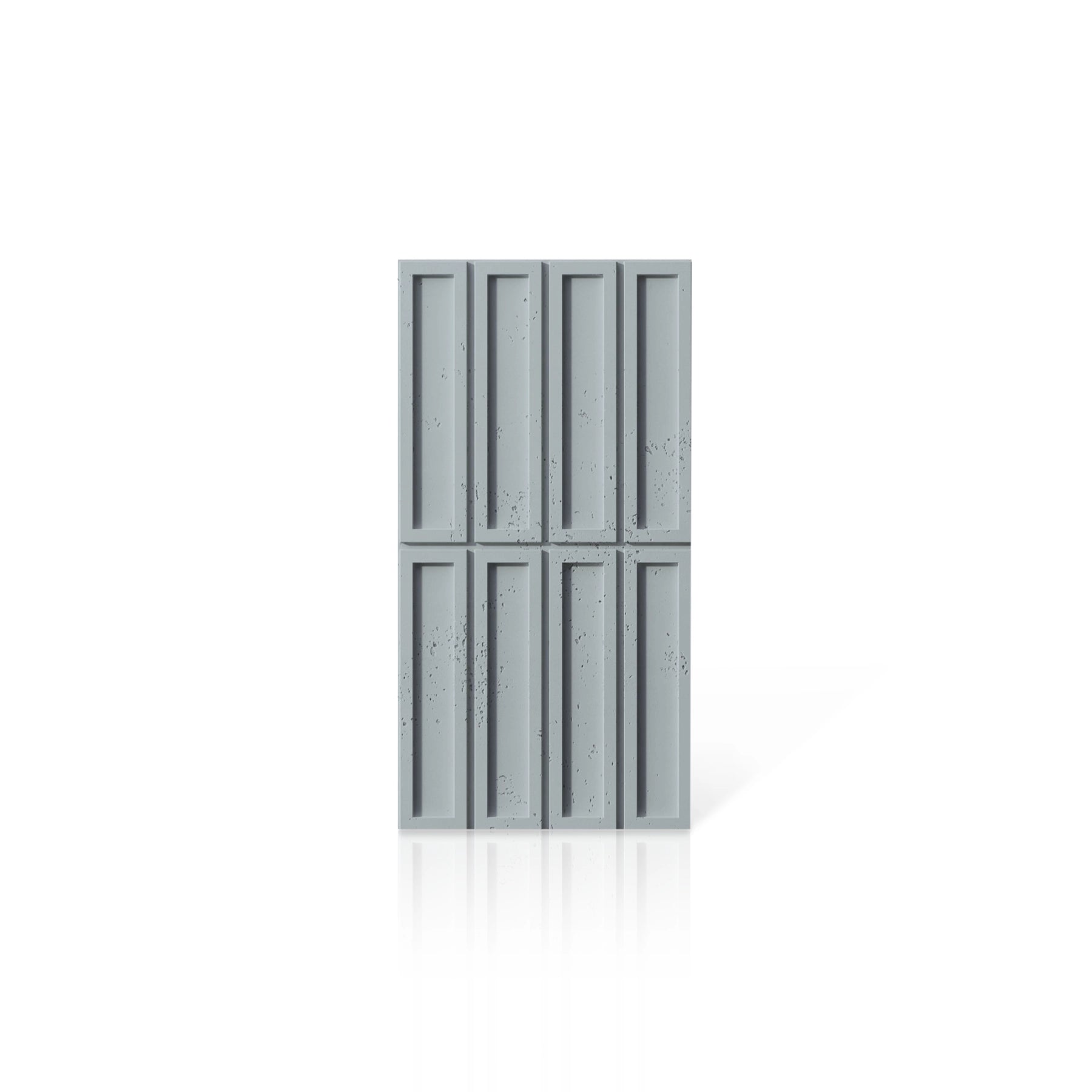 3D Concrete Wall Panels BLOCKS colour swatch on white background DecorMania UK