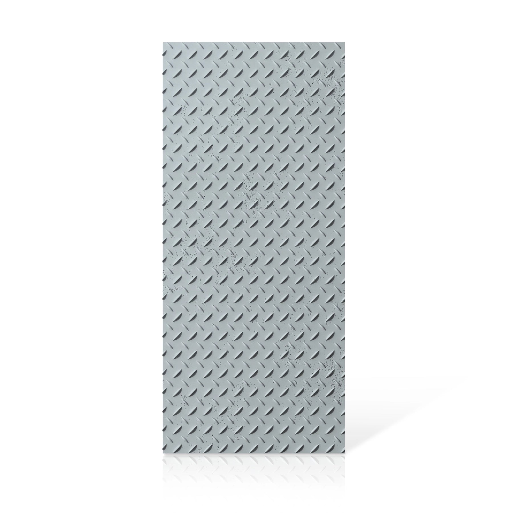 3D Concrete Wall Panels STEEL SHEET colour swatch on white background DecorMania UK