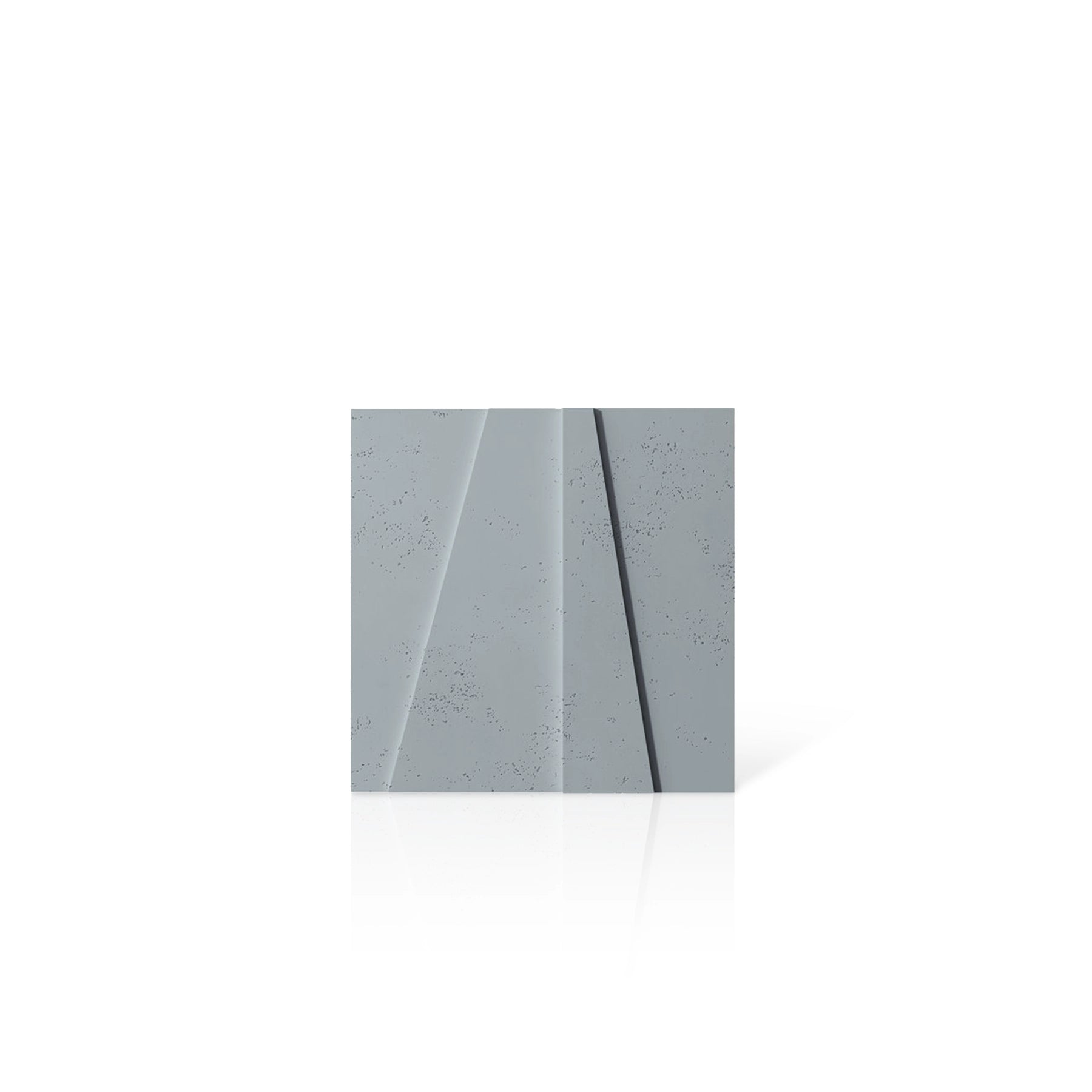 3D Concrete Wall Panels BOOKCASE colour swatch on white background DecorMania UK