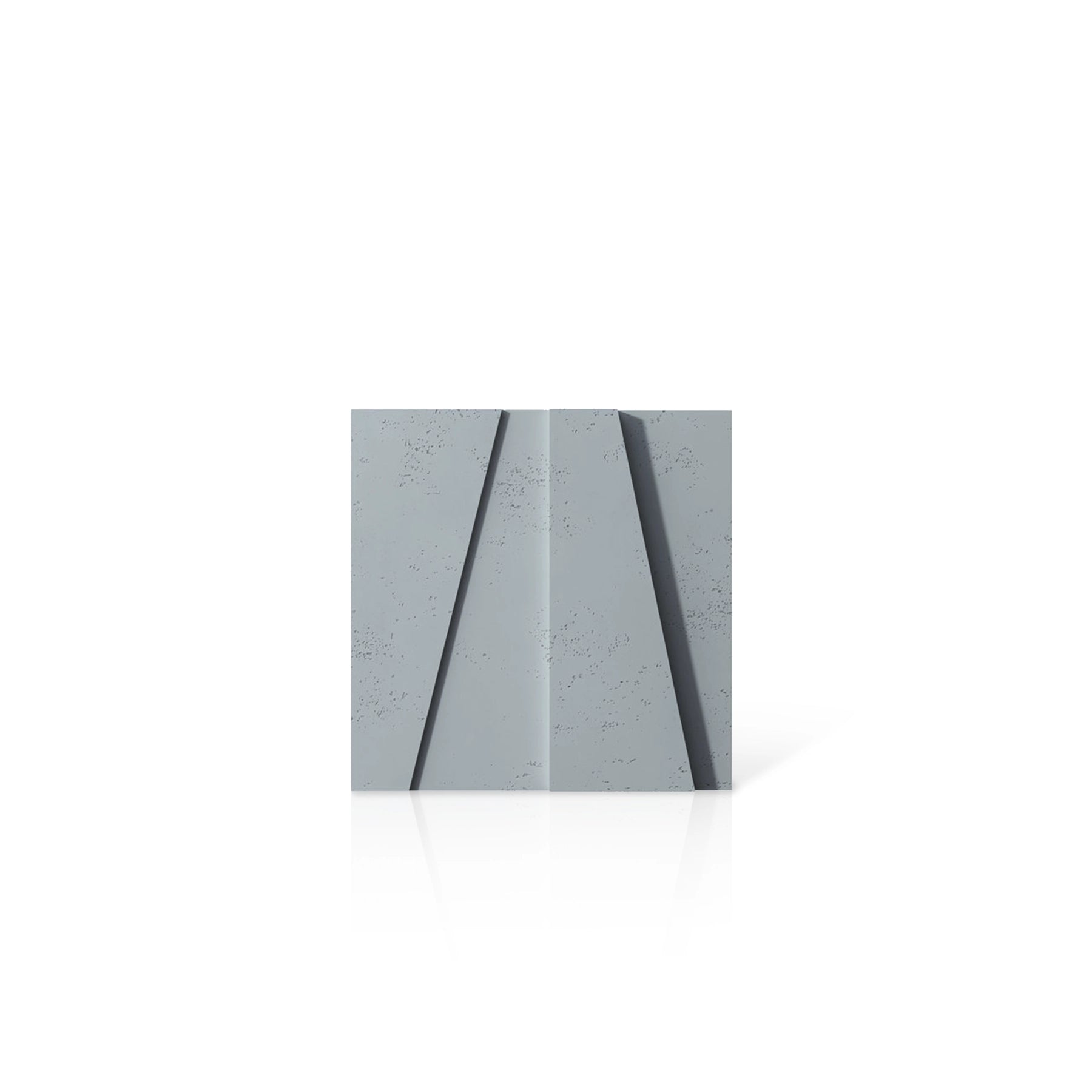 3D Concrete Wall Panels BOOKCASE colour swatch on white background DecorMania UK