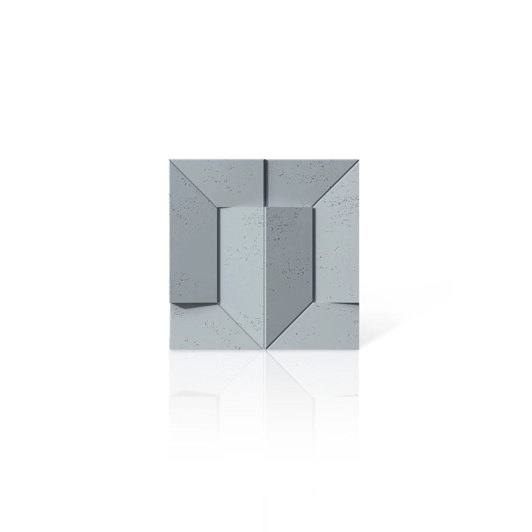 3D Concrete Wall Panels TRANSFORMER colour swatch on white background DecorMania UK