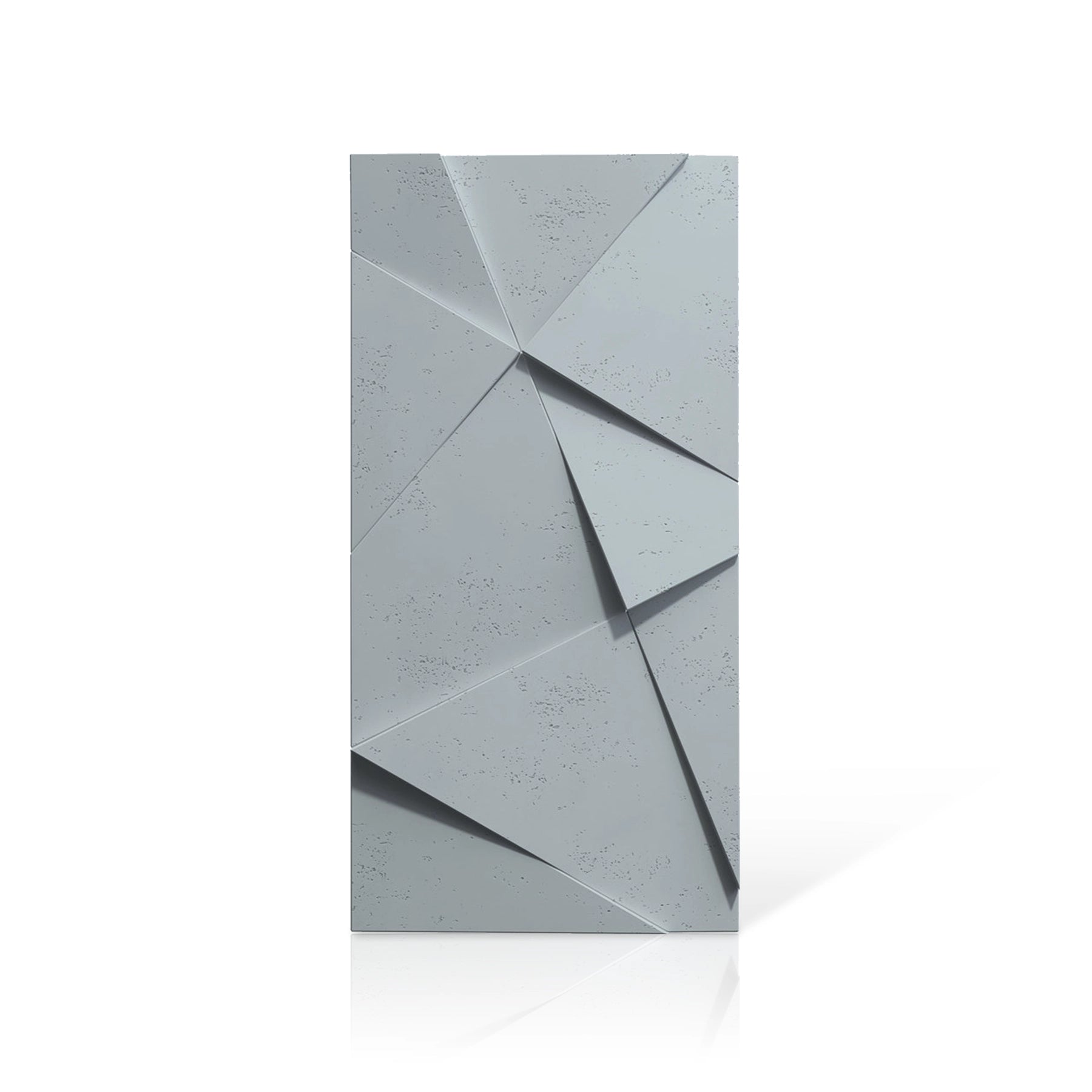 3D Concrete Wall Panels CRYSTAL colour swatch on white background DecorMania UK