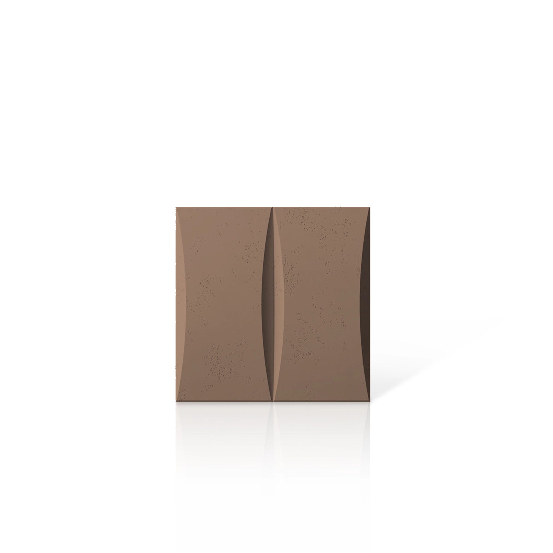3D Concrete Wall Panels BLOCK colour swatch on white background DecorMania UK