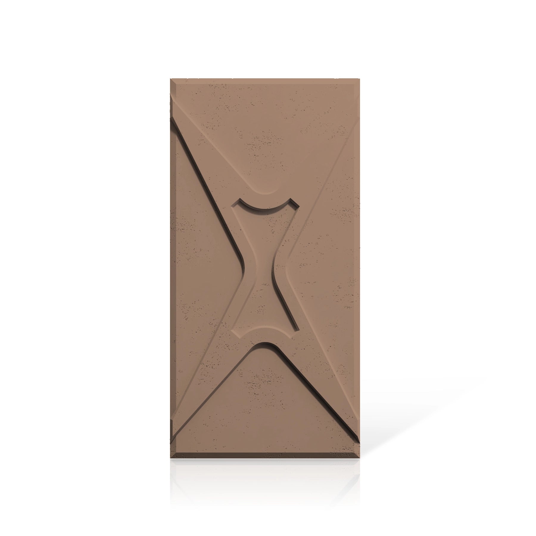 3D Concrete Wall Panels STARS colour swatch on white background DecorMania UK