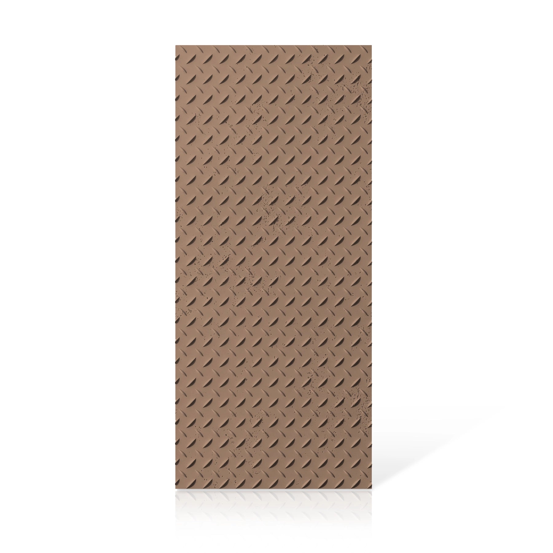 3D Concrete Wall Panels STEEL SHEET colour swatch on white background DecorMania UK