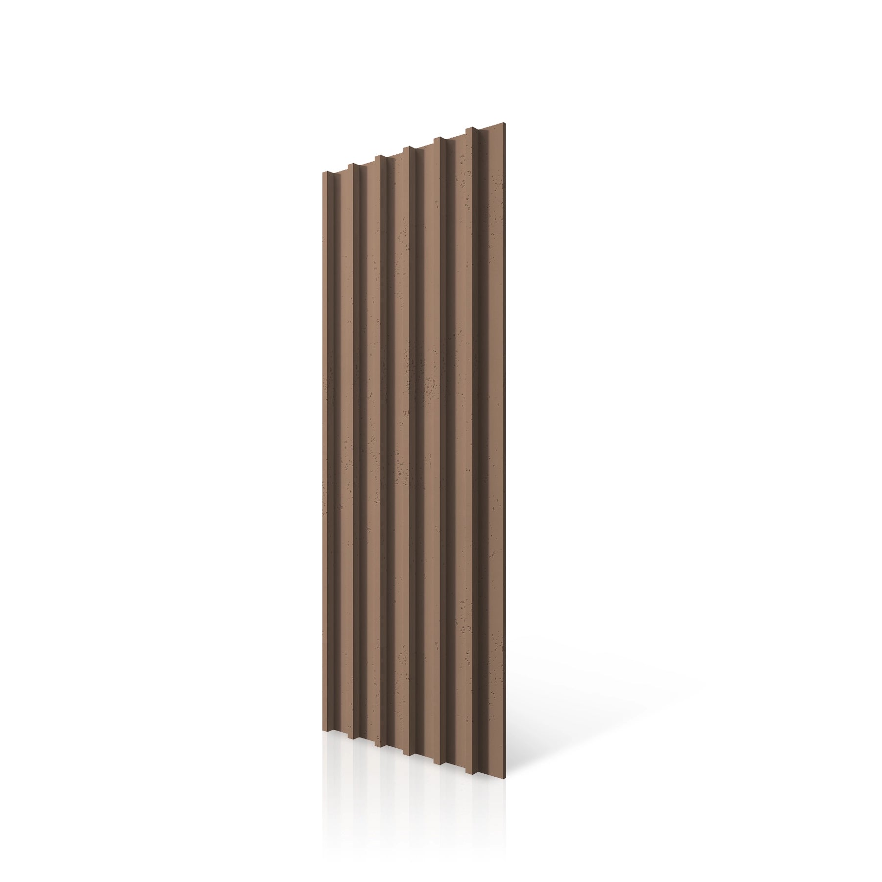 3D Concrete Wall Panels RIFT L colour swatch on white background DecorMania UK