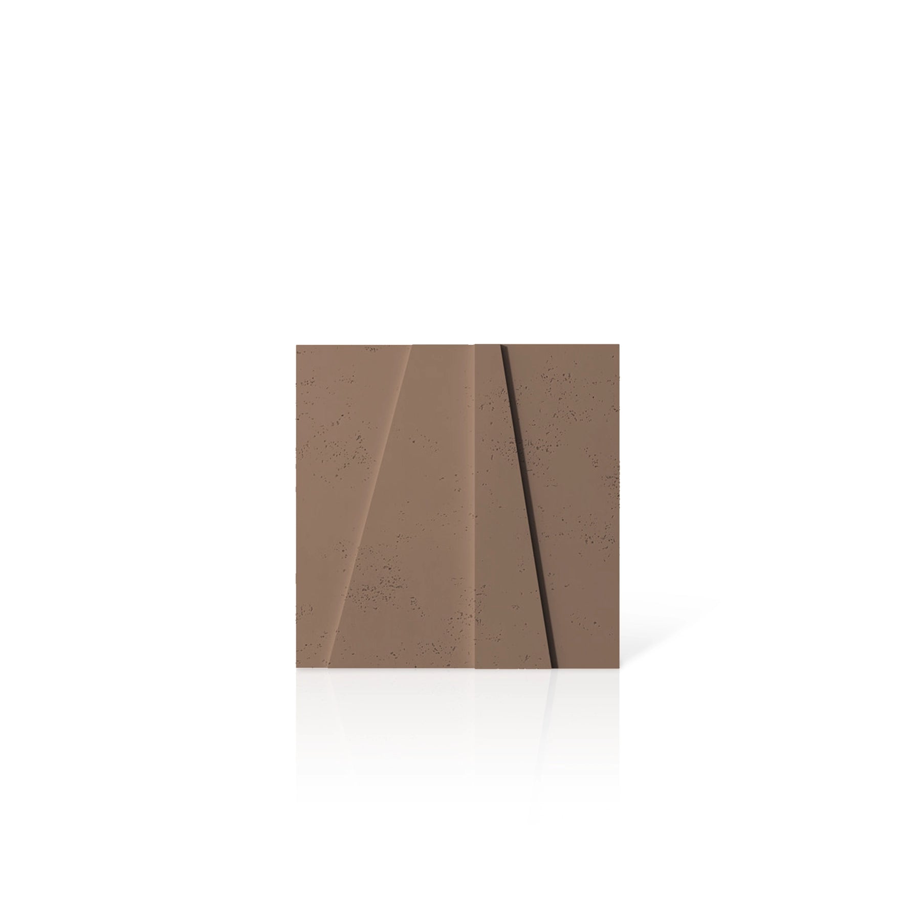 3D Concrete Wall Panels BOOKCASE colour swatch on white background DecorMania UK