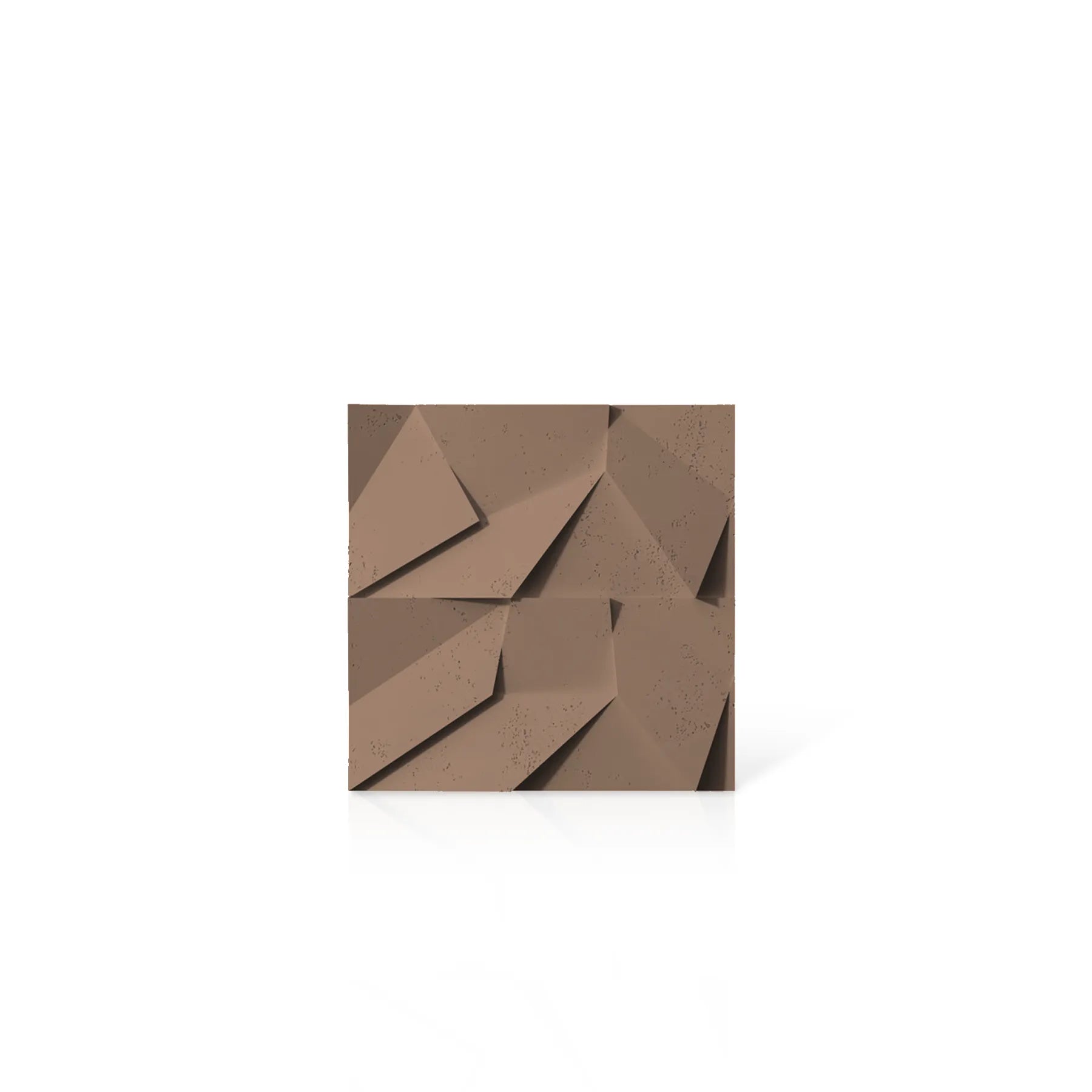 3D Concrete Wall Panels MULTICRYSTAL colour swatch on white background DecorMania UK