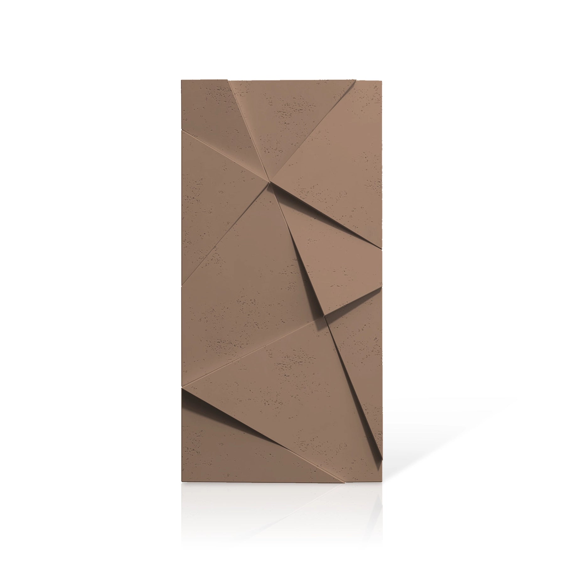 3D Concrete Wall Panels CRYSTAL colour swatch on white background DecorMania UK