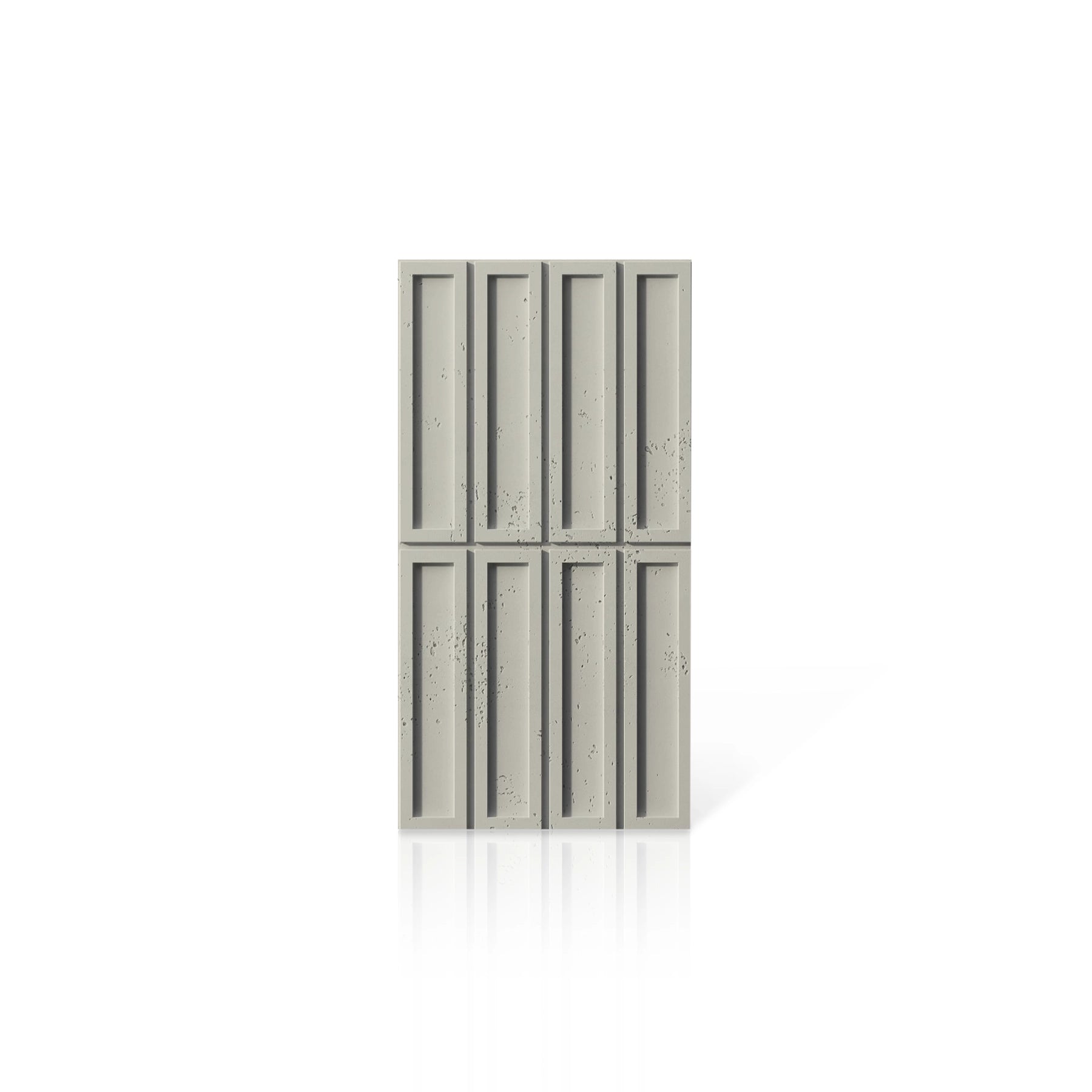 3D Concrete Wall Panels BLOCKS colour swatch on white background DecorMania UK