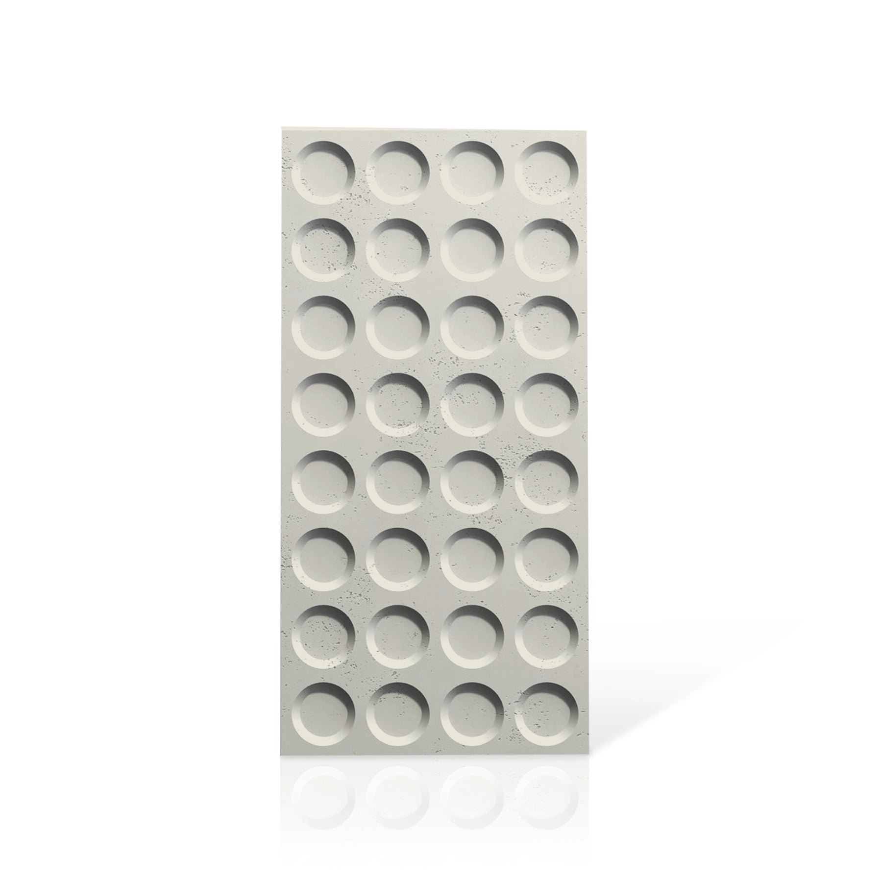 3D Concrete Wall Panels CONNECT colour swatch on white background DecorMania UK