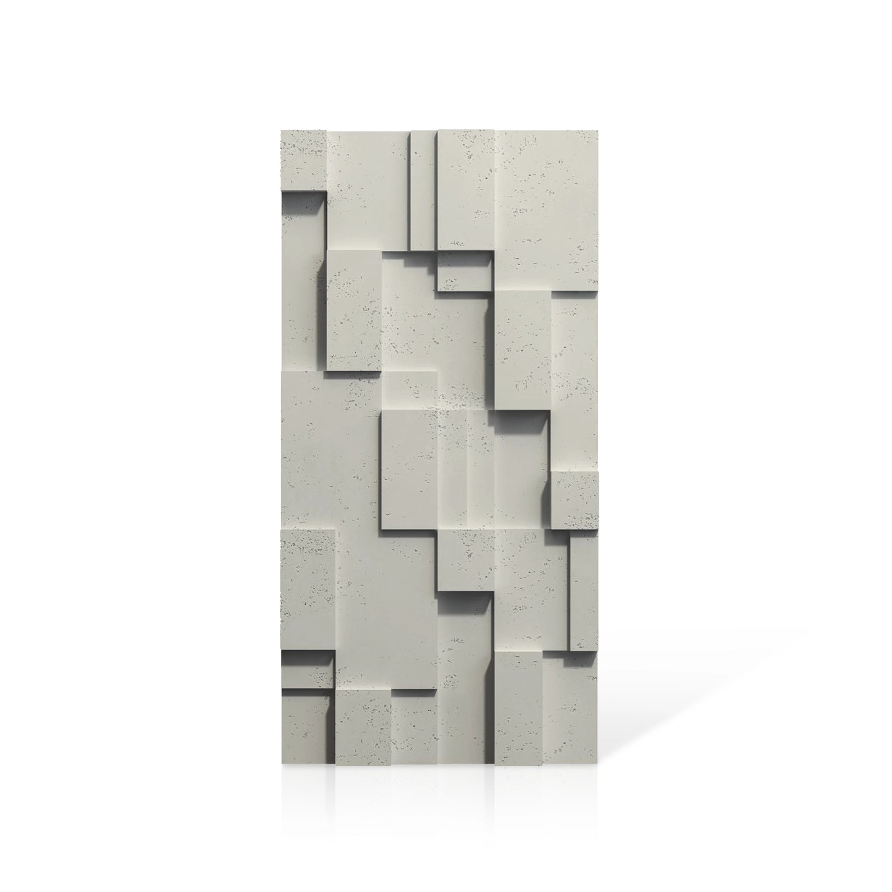 3D Concrete Wall Panels STAIRS colour swatch on white background DecorMania UK