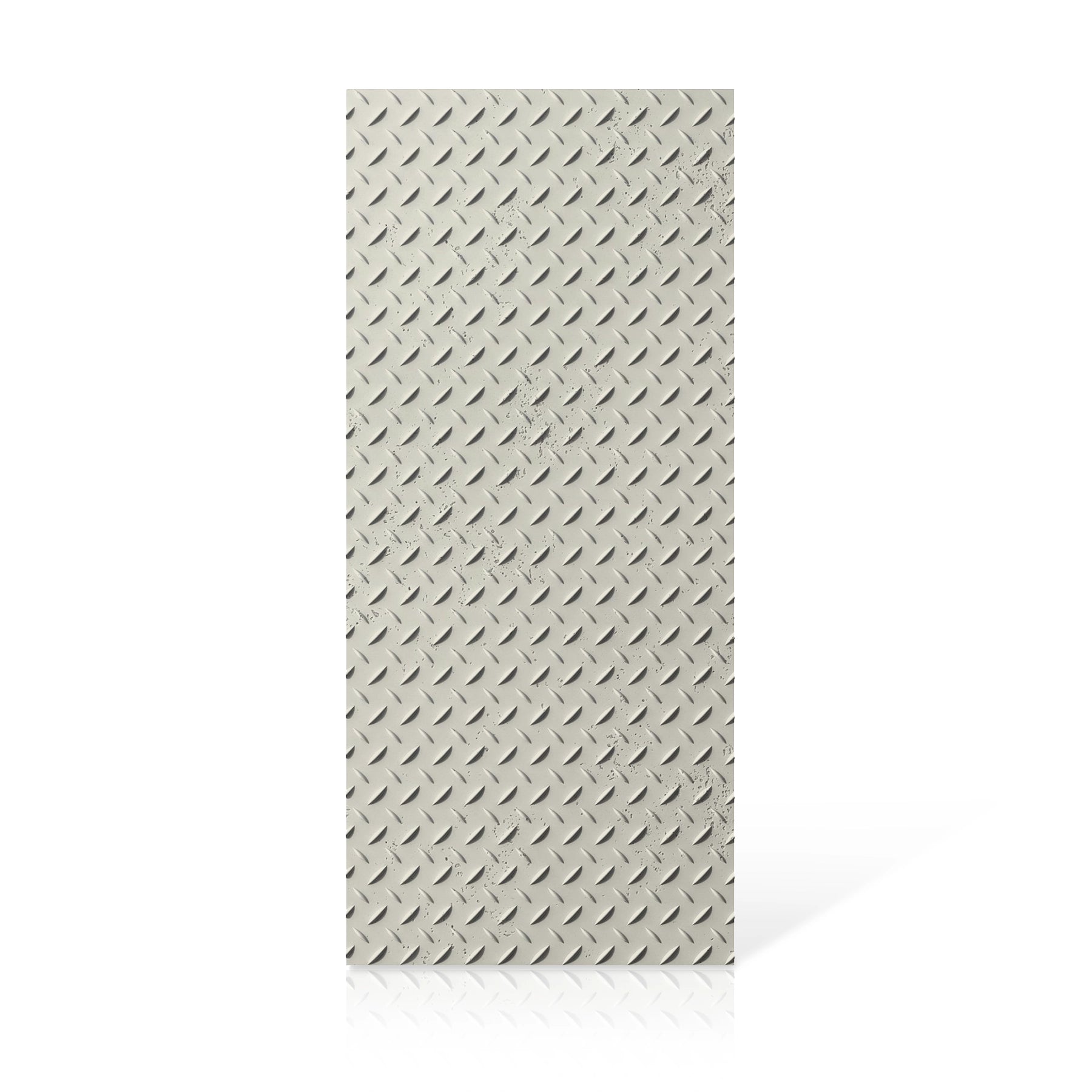 3D Concrete Wall Panels STEEL SHEET colour swatch on white background DecorMania UK