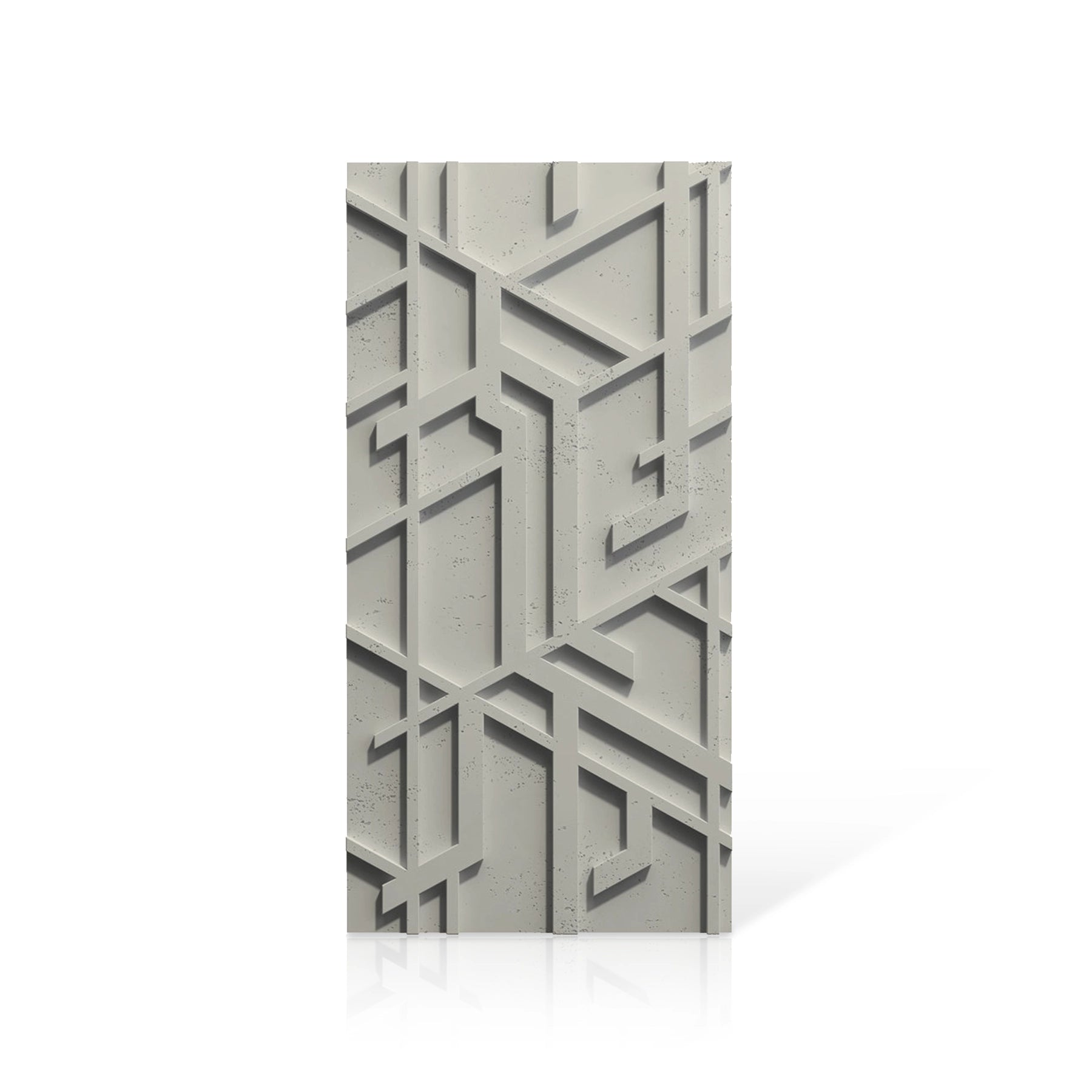 3D Concrete Wall Panels STELLAR colour swatch on white background DecorMania UK