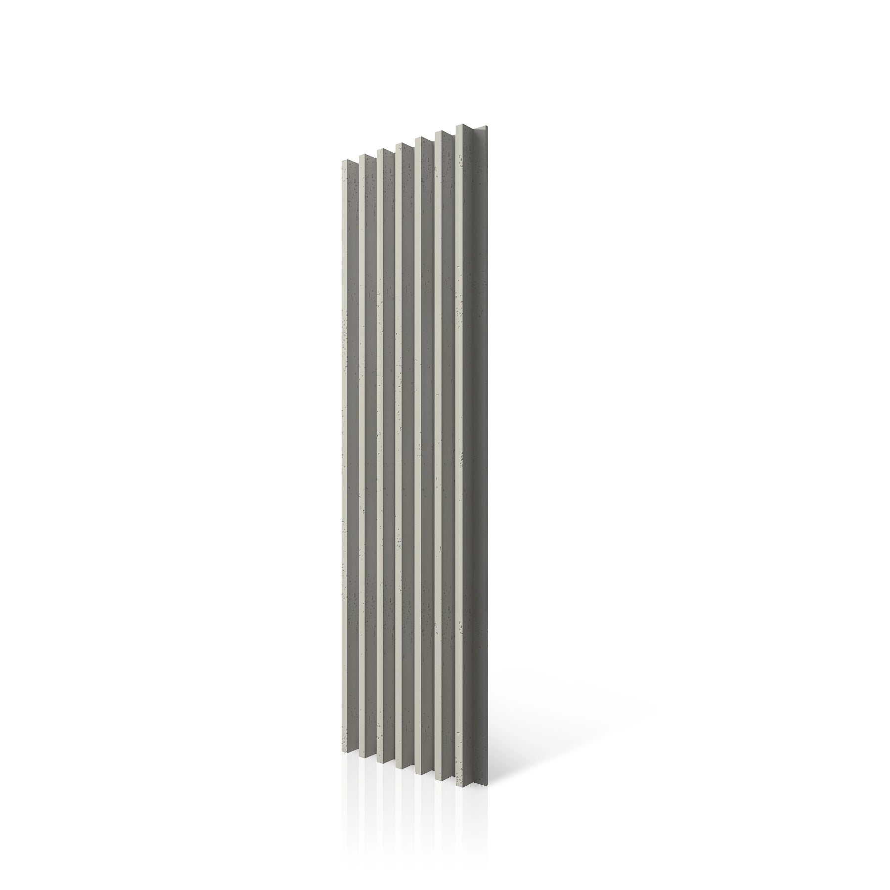 3D Concrete Wall Panels RIFT XL colour swatch on white background DecorMania UK