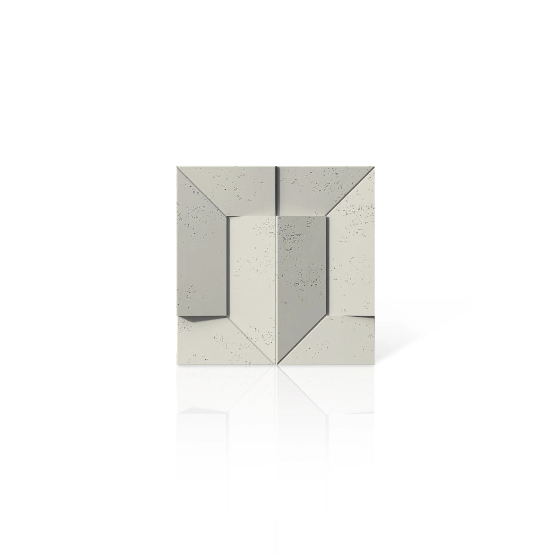 3D Concrete Wall Panels TRANSFORMER colour swatch on white background DecorMania UK