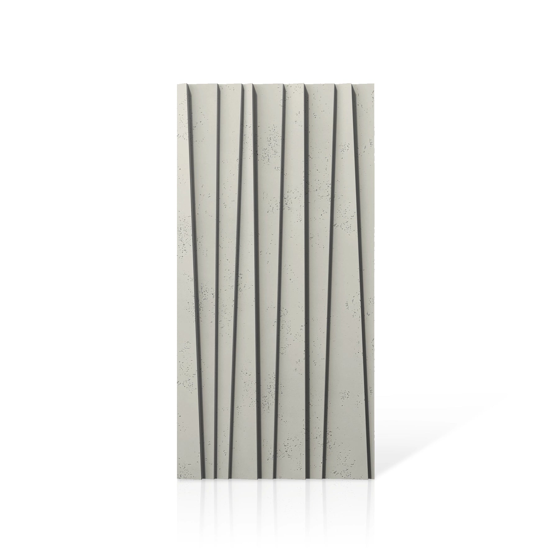 3D Concrete Wall Panels SHUTTERS colour swatch on white background DecorMania UK