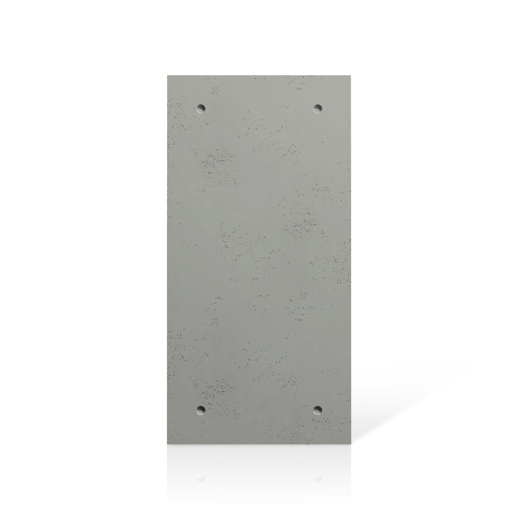 3D Concrete Wall Panels CLADDING colour swatch on white background DecorMania UK