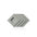 3D Concrete Wall Panels SHADOW colour swatch on white background DecorMania UK