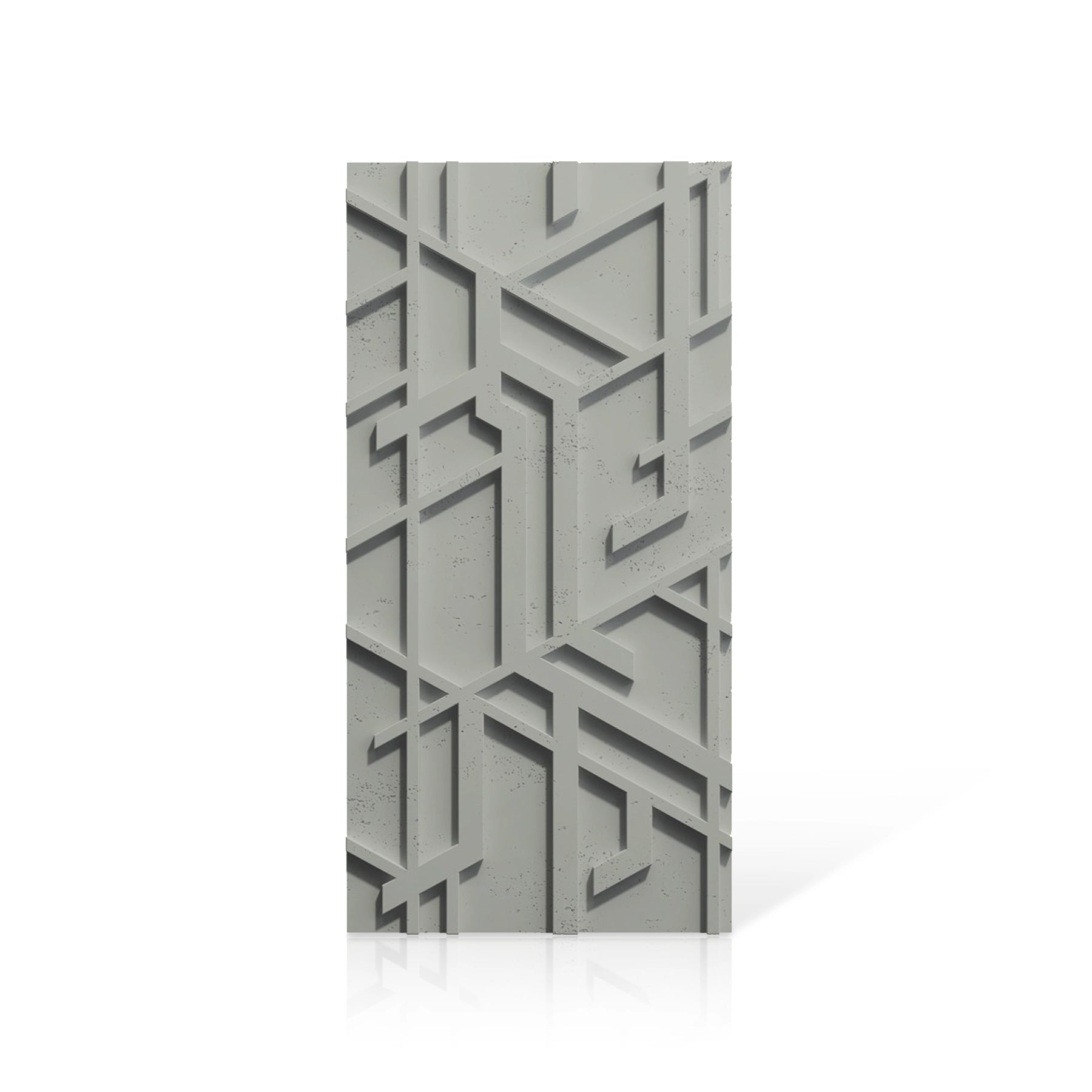 3D Concrete Wall Panels STELLAR colour swatch on white background DecorMania UK