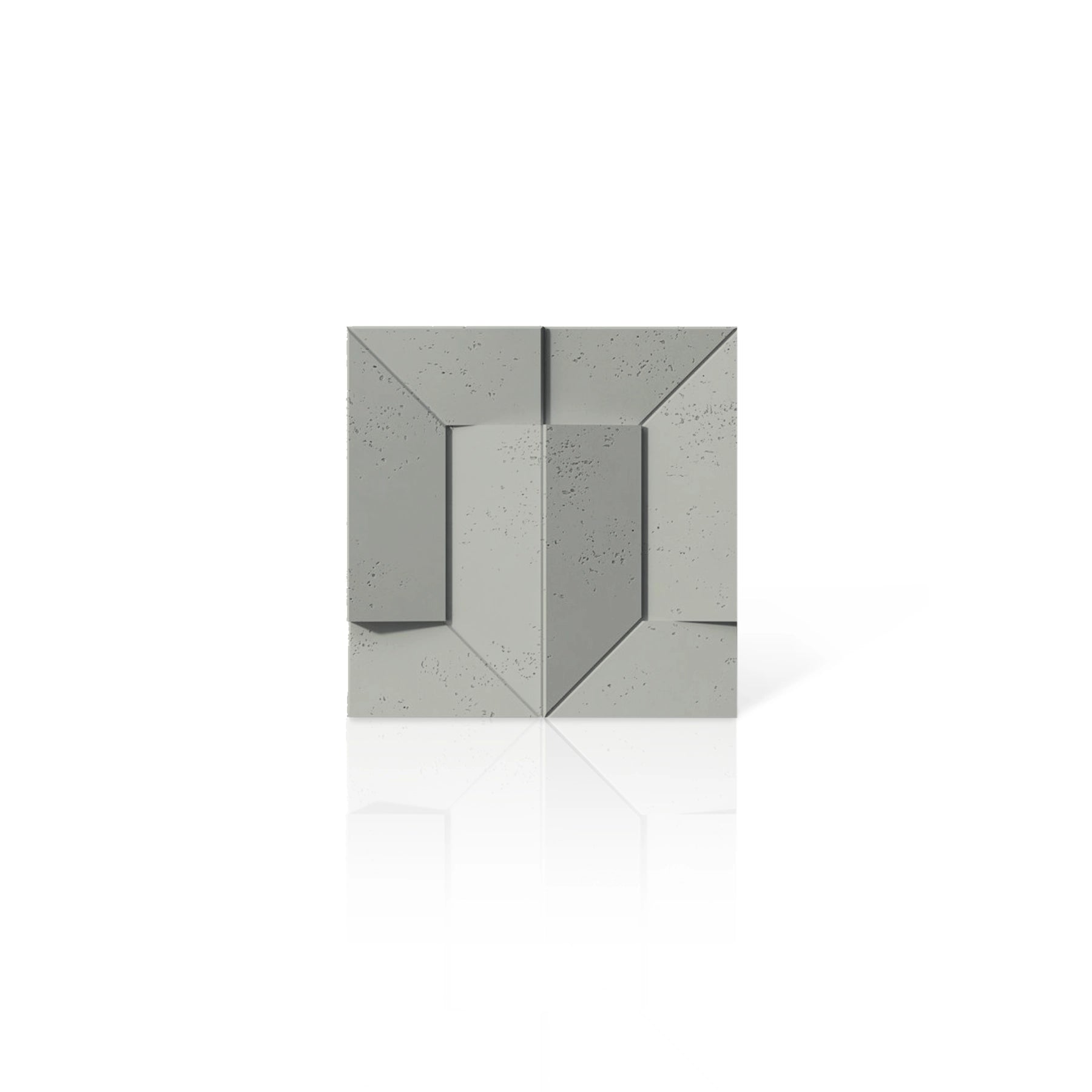 3D Concrete Wall Panels TRANSFORMER colour swatch on white background DecorMania UK