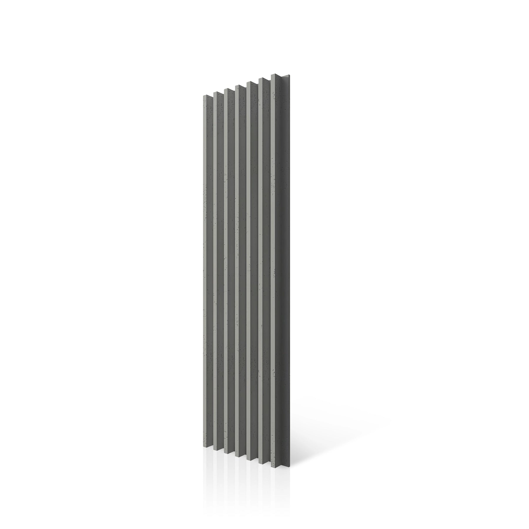 3D Concrete Wall Panels RIFT XL colour swatch on white background DecorMania UK