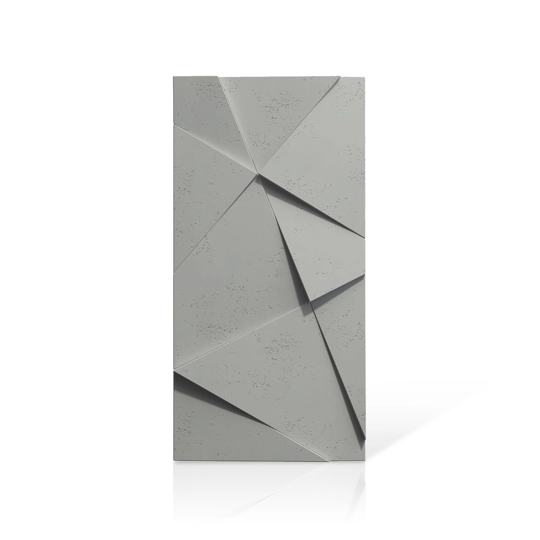 3D Concrete Wall Panels CRYSTAL colour swatch on white background DecorMania UK