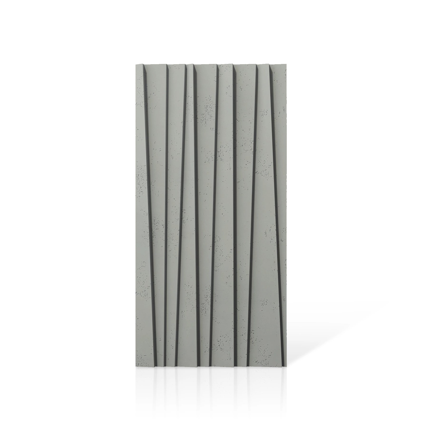 3D Concrete Wall Panels SHUTTERS colour swatch on white background DecorMania UK