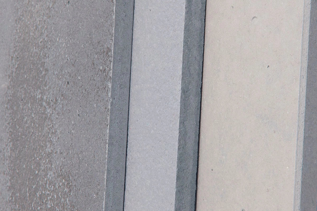 CONCREO® Faux Concrete Decorative Panels - Natural Smooth swatches Decormania UK