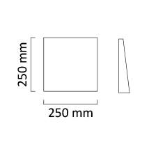 CUBIC 3D Soft Acoustic Wall Panels panel dimensions | DecorMania