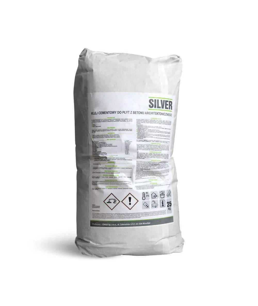 Concrete Adhesives and Accessories SILVER Adhesive 25 kg - Concrete Accessories | DecorMania UK