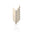 Concrete Cladding - HERRINGBONE L REVERS Wall Panels colour swatch on white background DecorMania UK