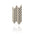 Concrete Cladding - HERRINGBONE M REVERS Wall Panels colour swatch on white background DecorMania UK